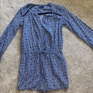 Long sleeve romper
